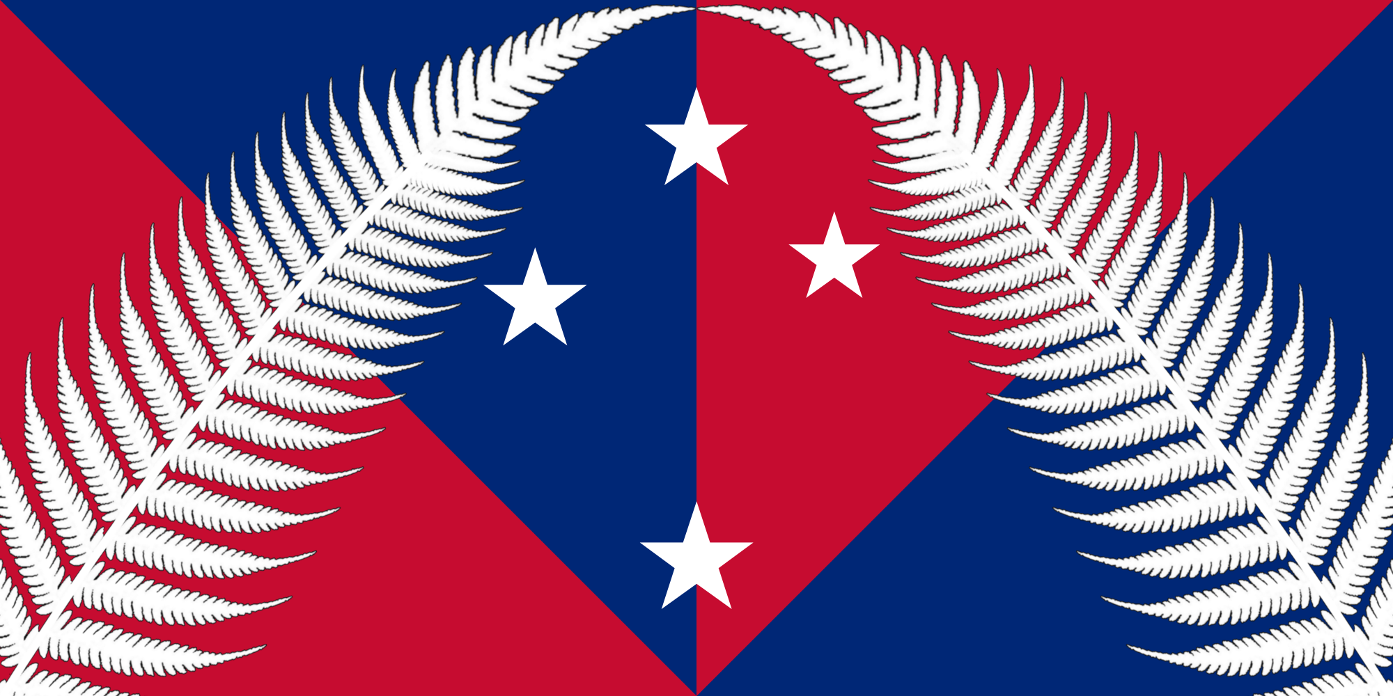 An alternative New Zealand flag design