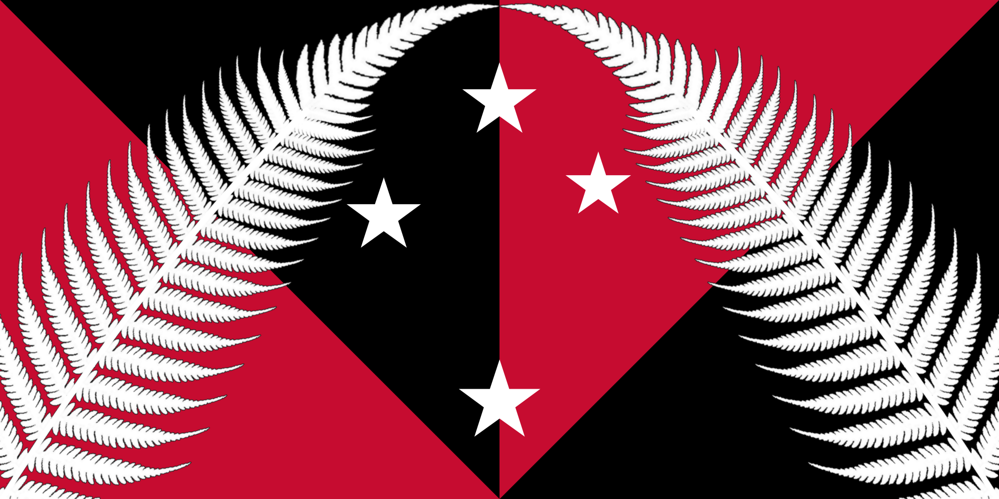 An alternative New Zealand flag design