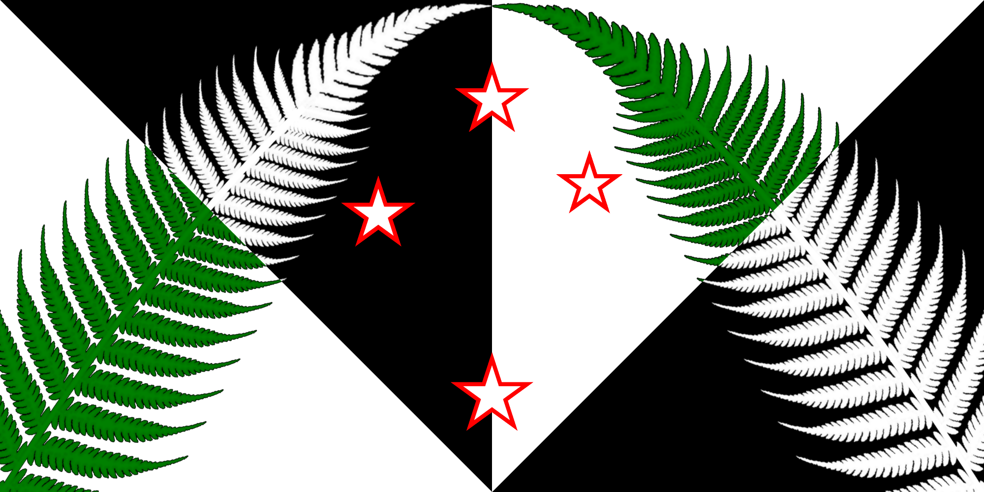 An alternative New Zealand flag design