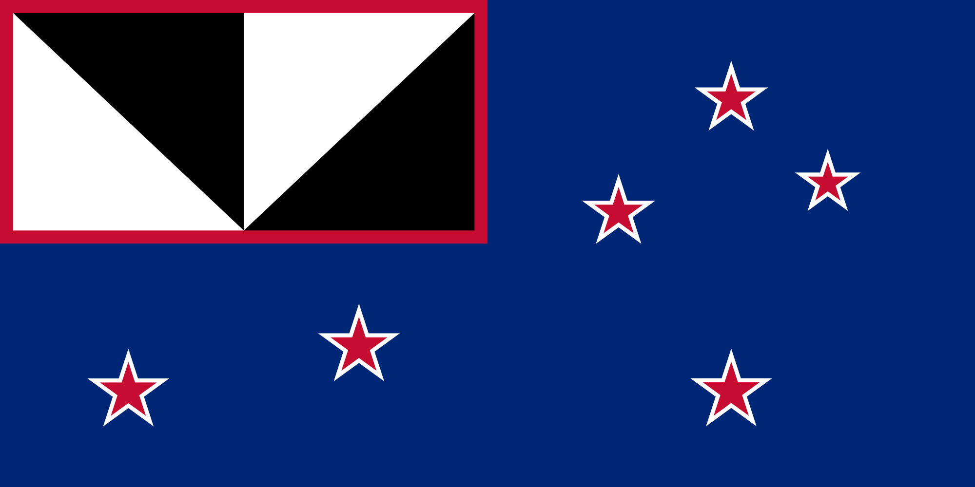 An alternative New Zealand flag design