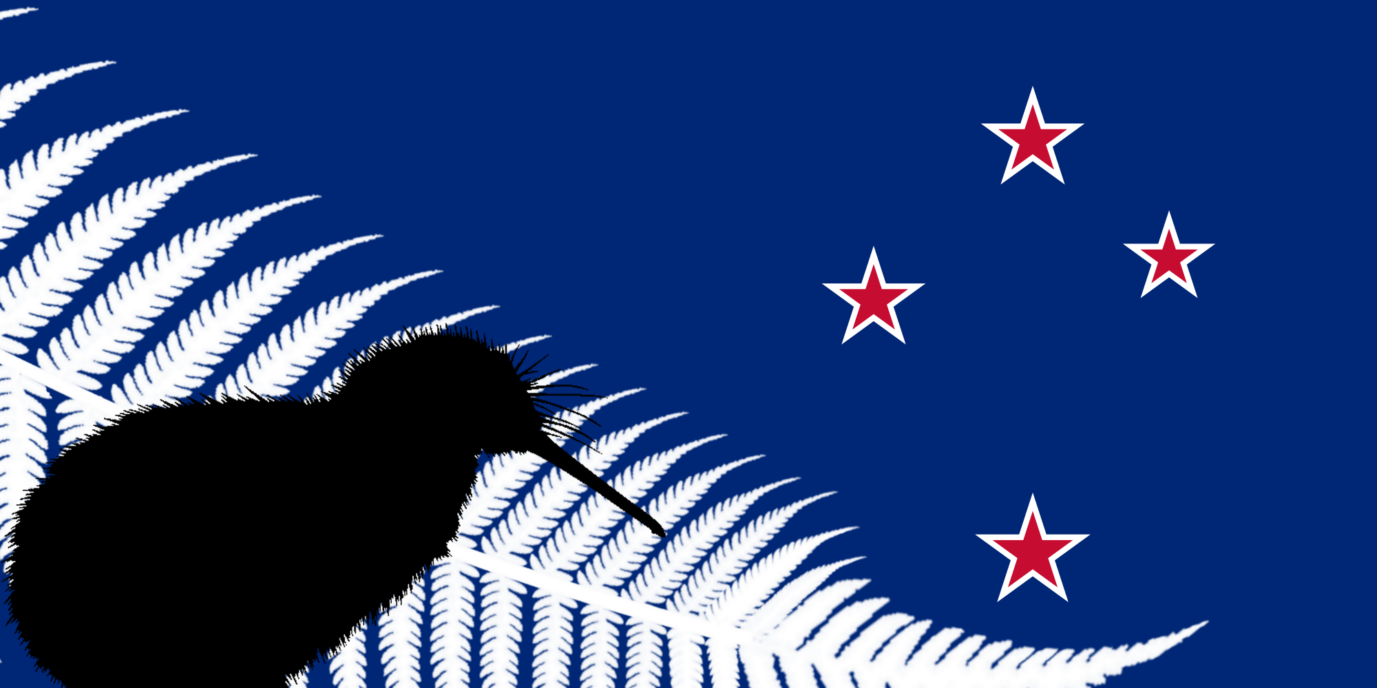 An alternative New Zealand flag design