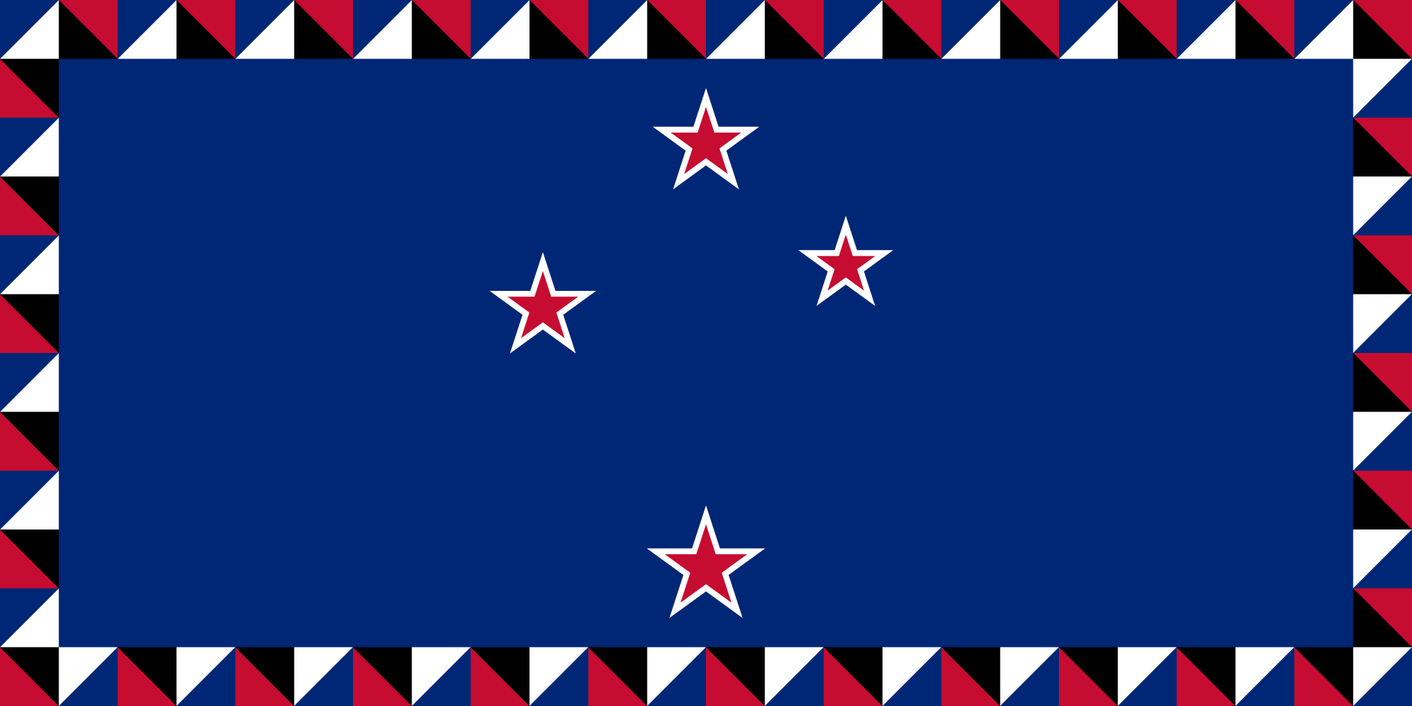 An alternative New Zealand flag design