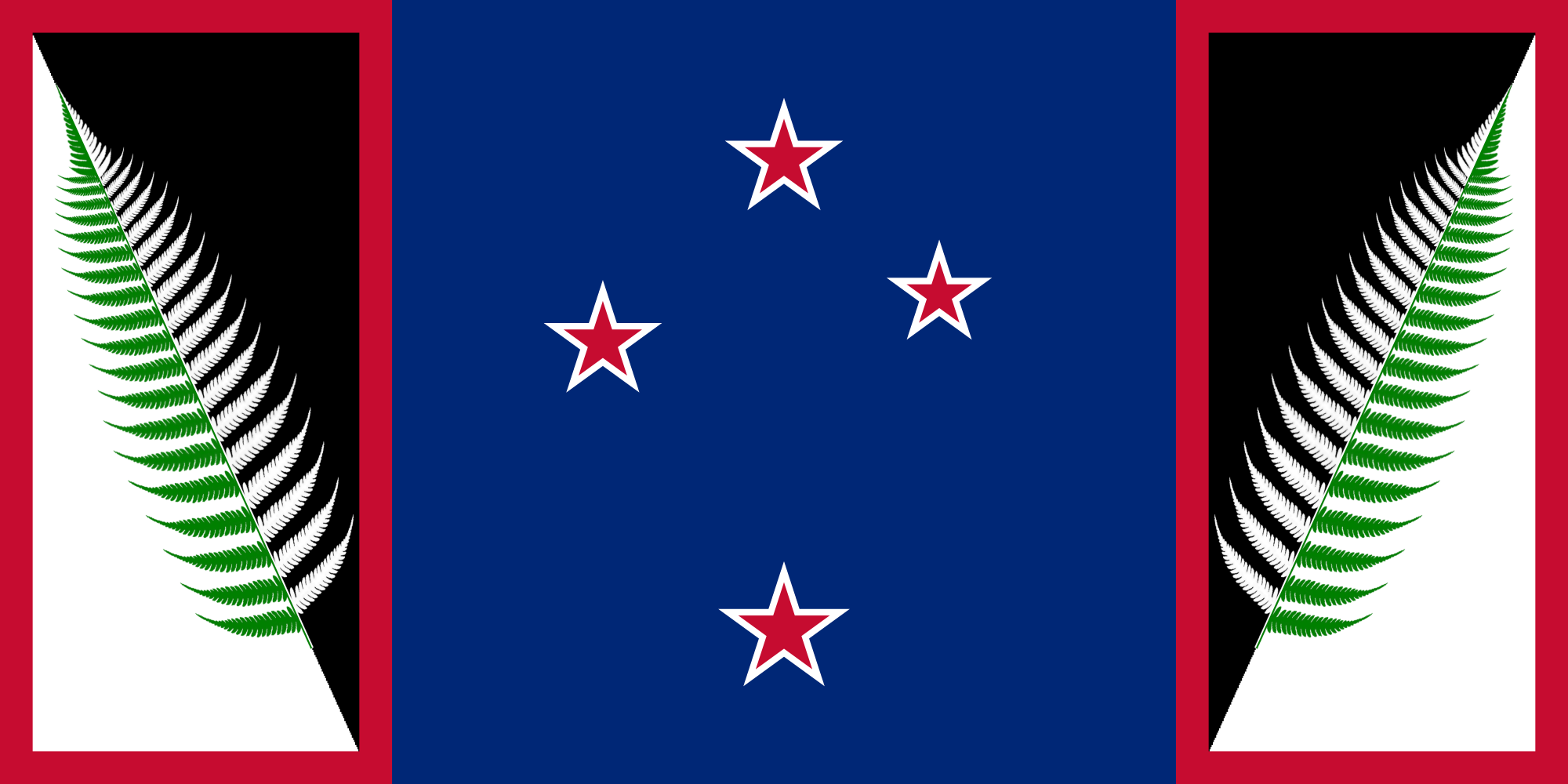 An alternative New Zealand flag design