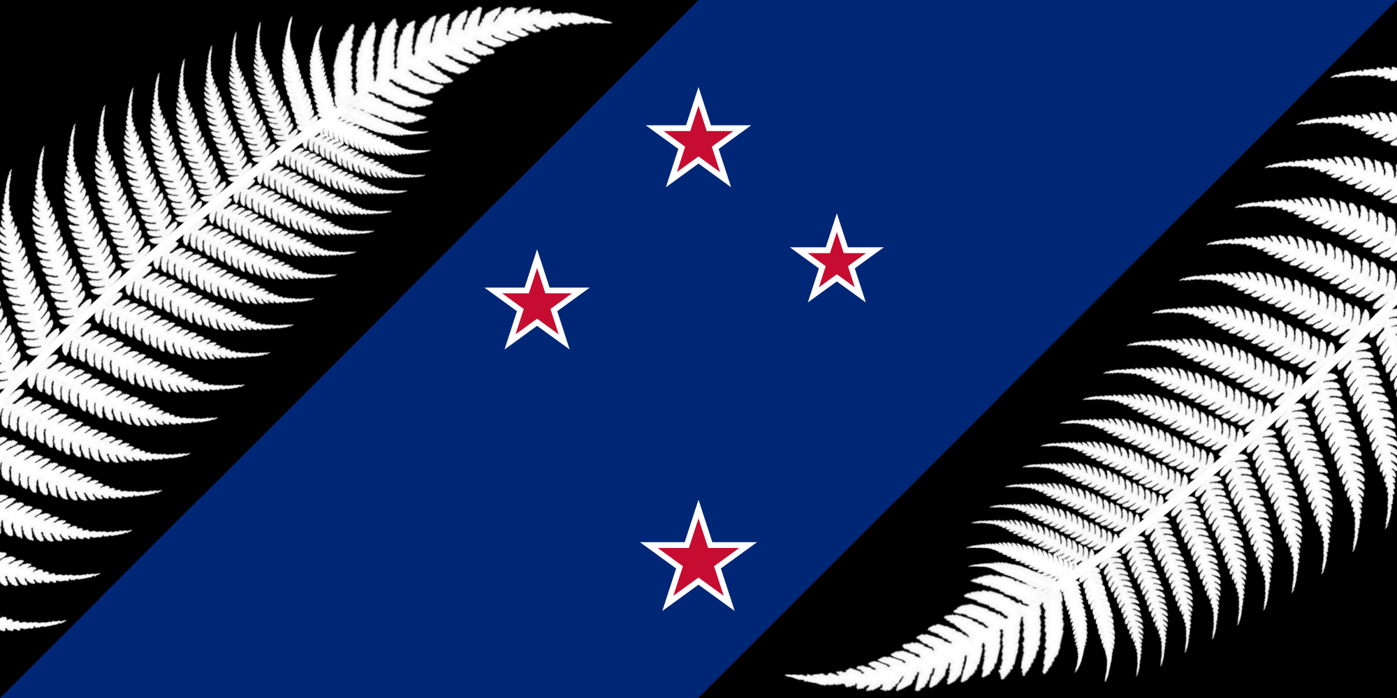 An alternative New Zealand flag design