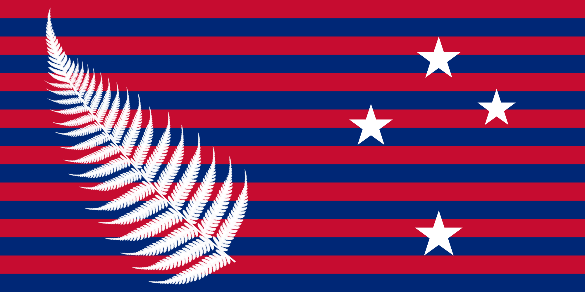 An alternative New Zealand flag design