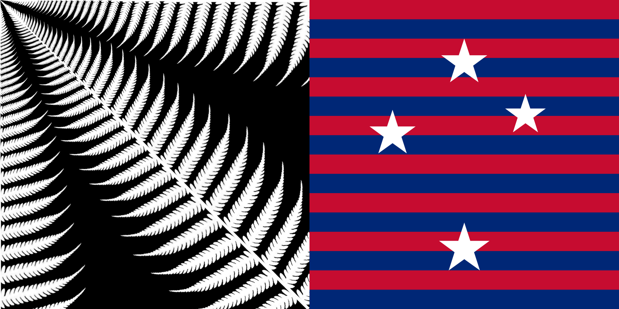 An alternative New Zealand flag design