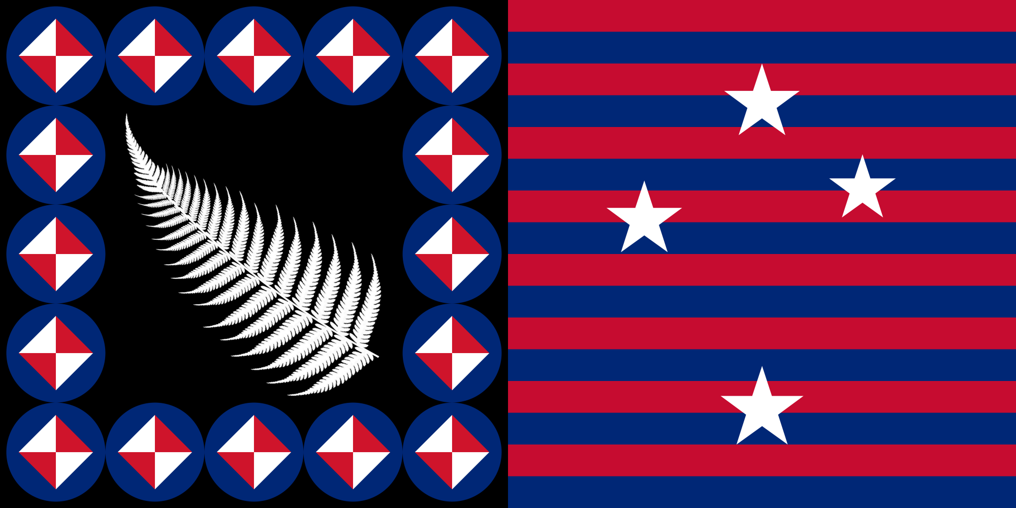 An alternative New Zealand flag design