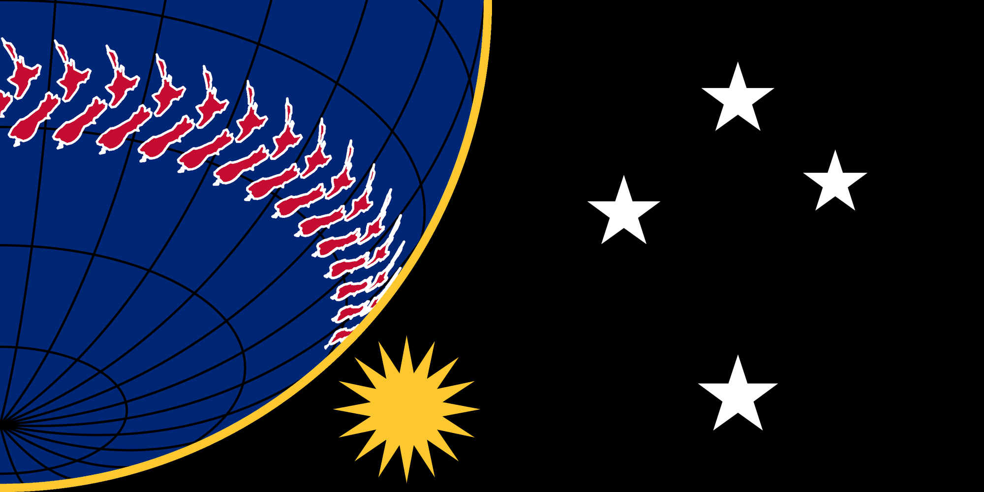 An alternative New Zealand flag design