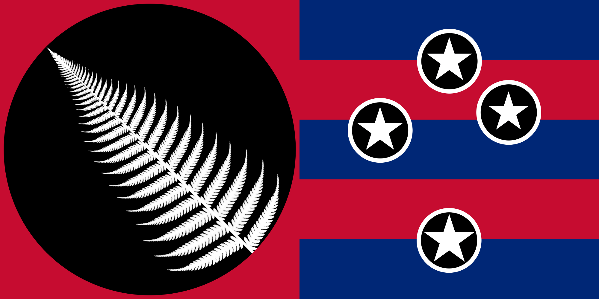 An alternative New Zealand flag design