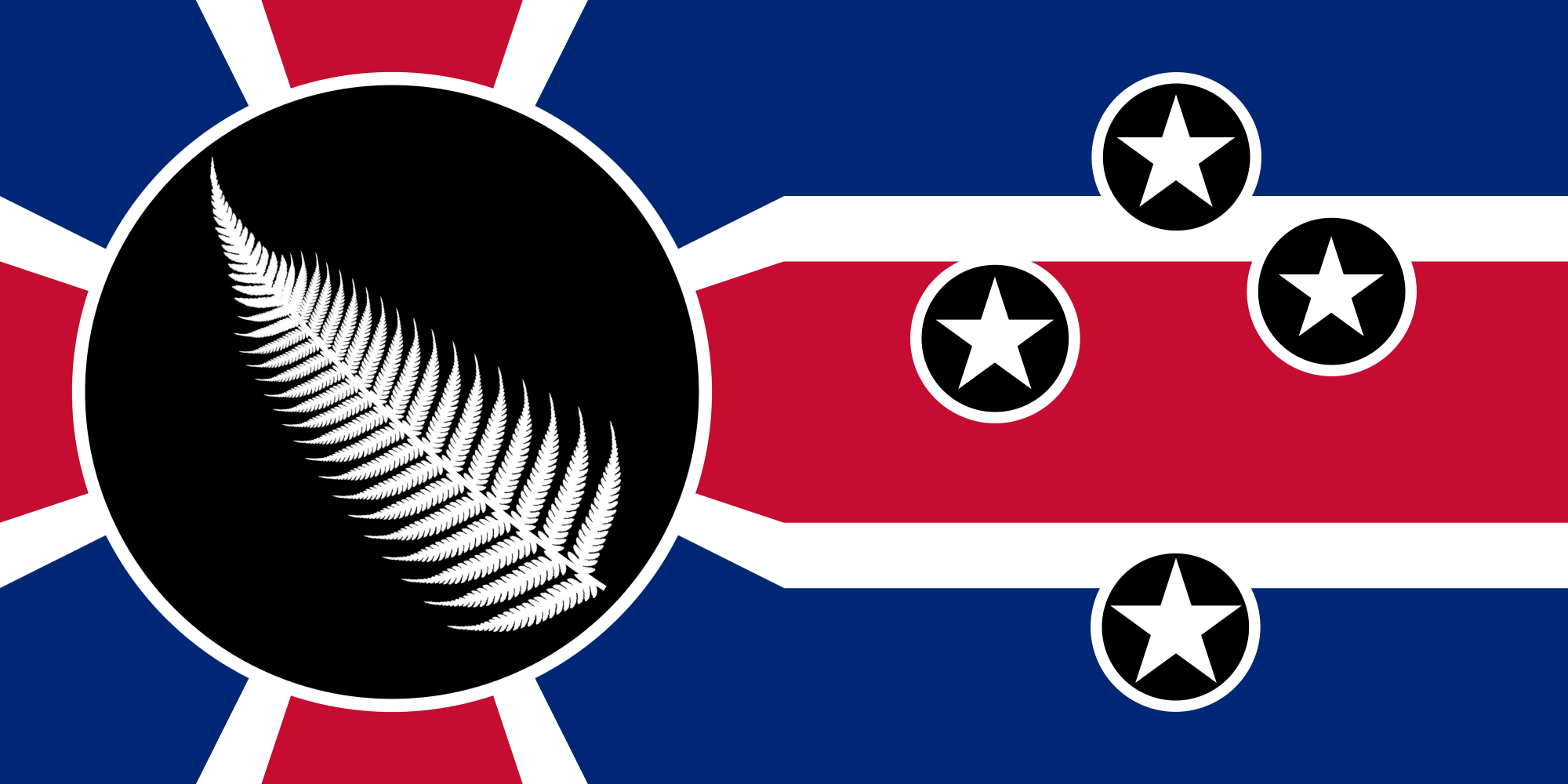 An alternative New Zealand flag design