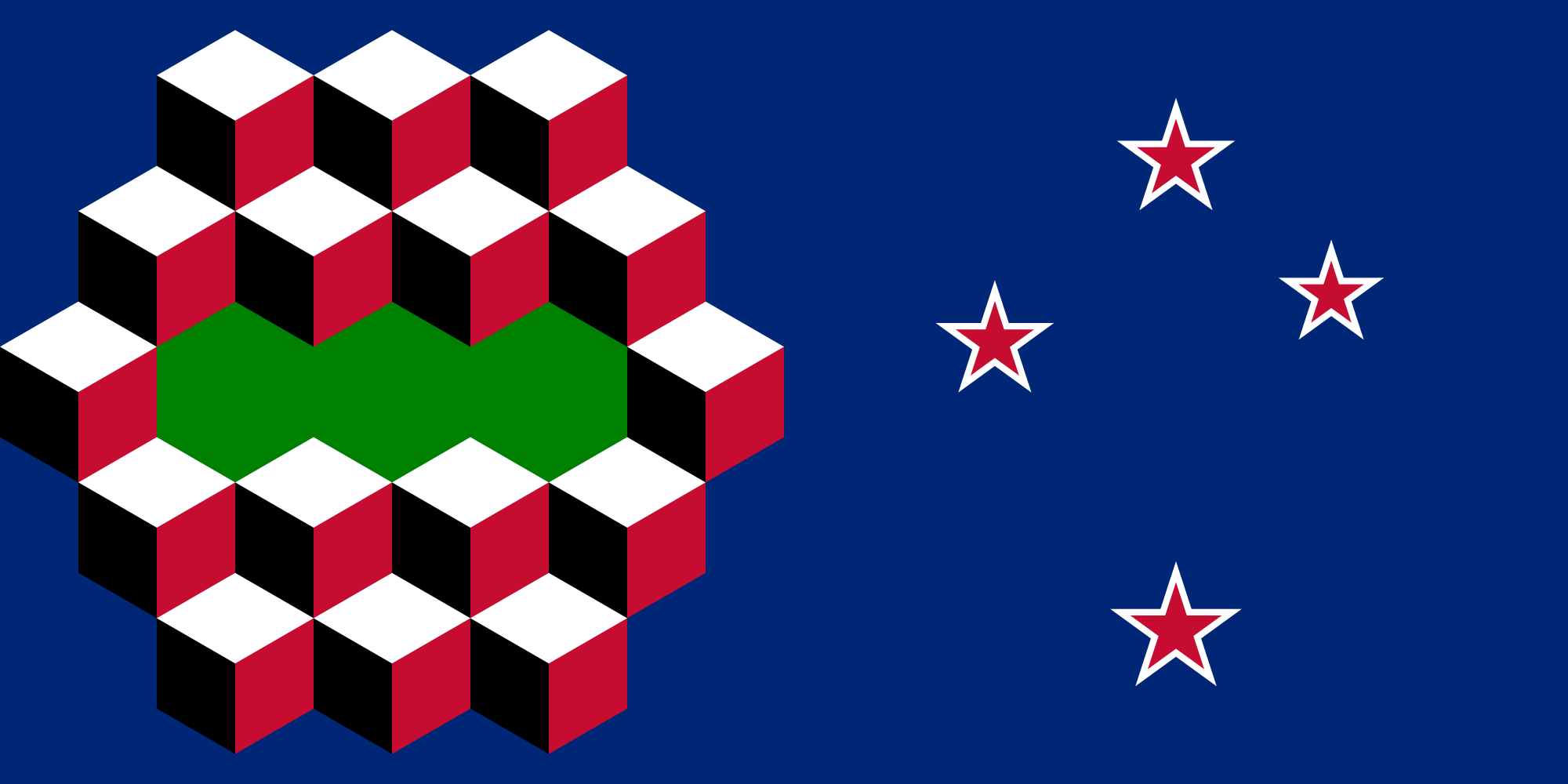 An alternative New Zealand flag design