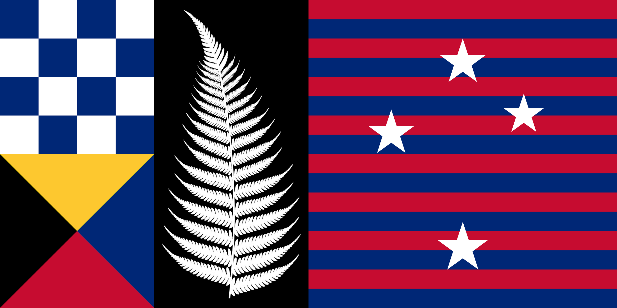 An alternative New Zealand flag design