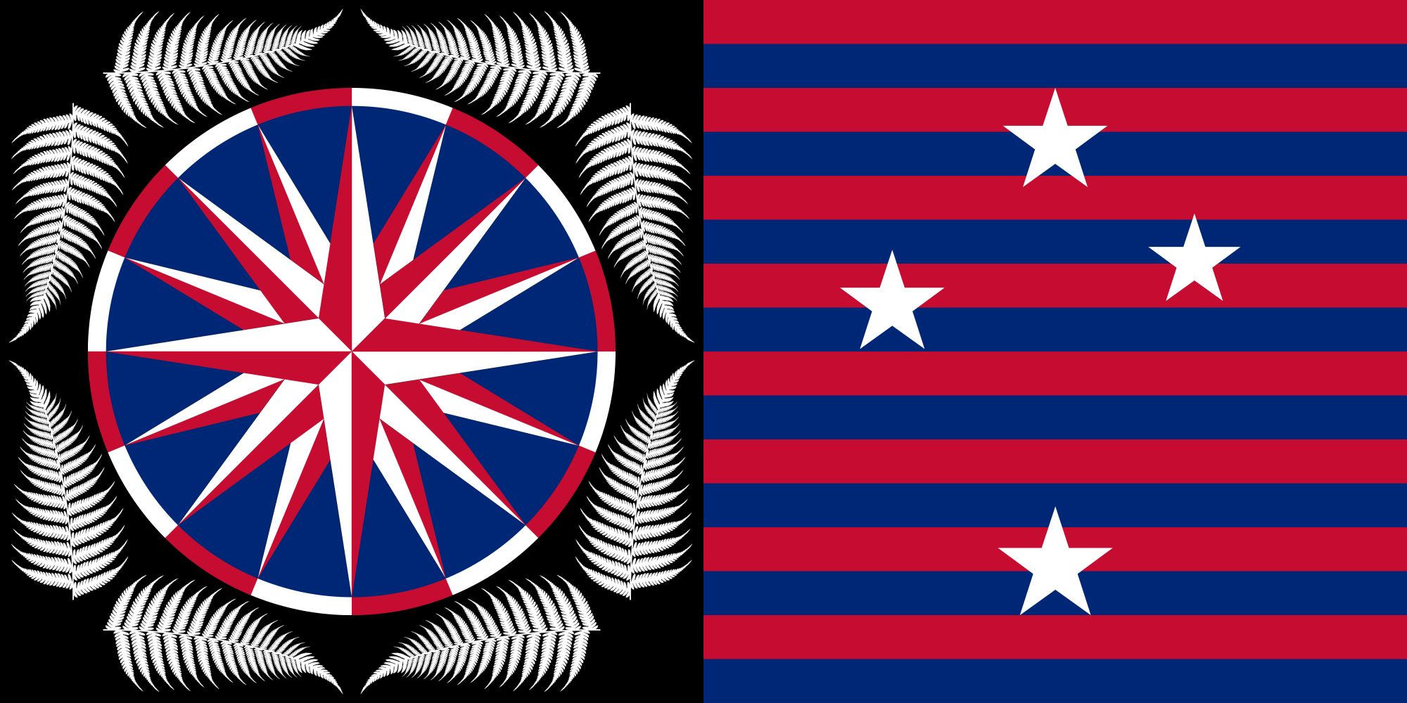 An alternative New Zealand flag design