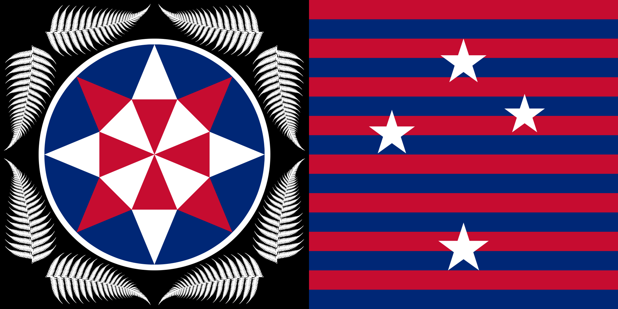 An alternative New Zealand flag design