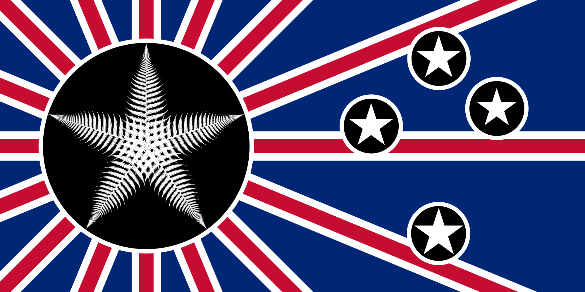 An alternative New Zealand flag design