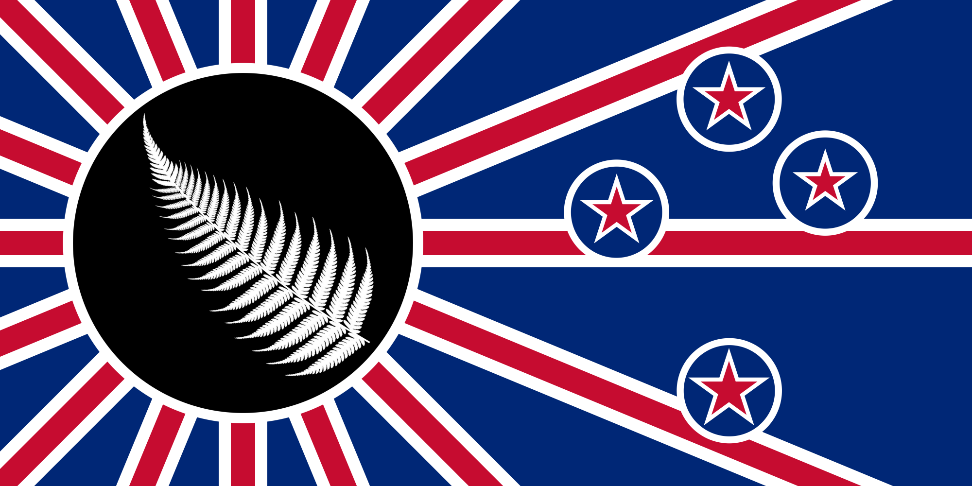 An alternative New Zealand flag design