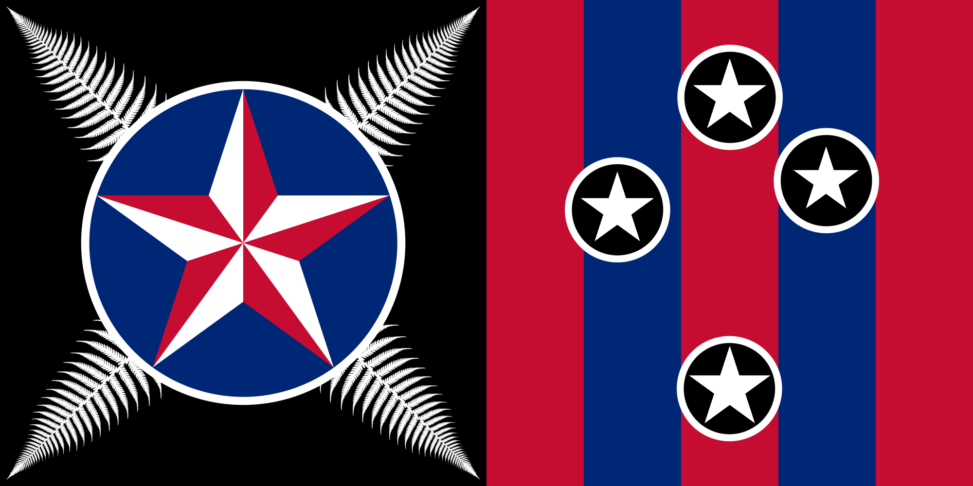 An alternative New Zealand flag design