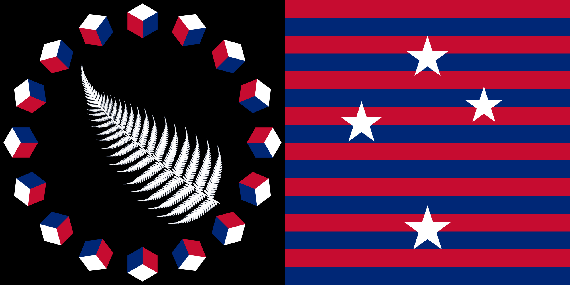 An alternative New Zealand flag design