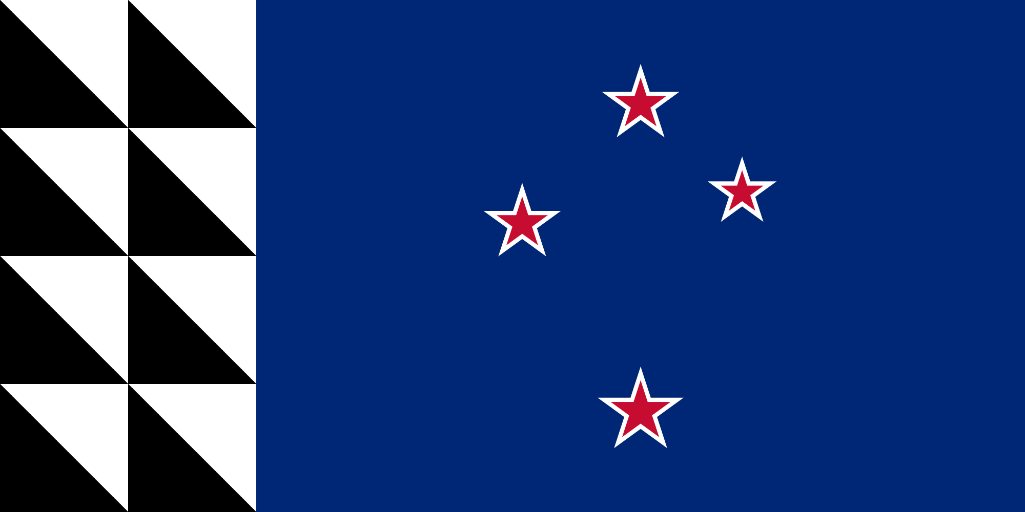 An alternative New Zealand flag design