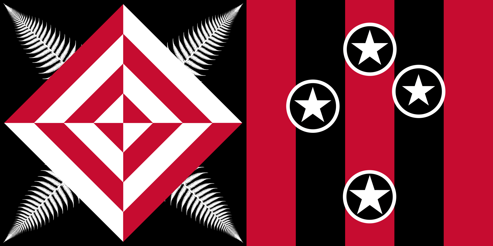 An alternative New Zealand flag design