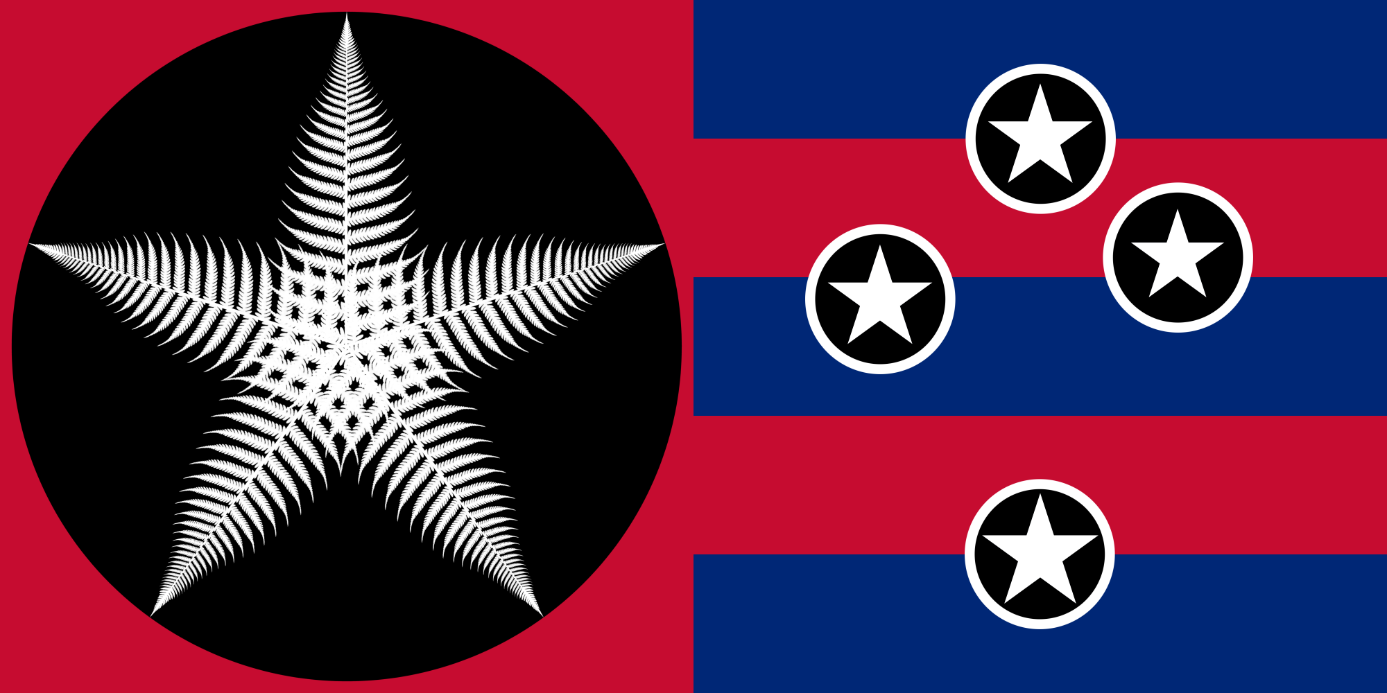 An alternative New Zealand flag design