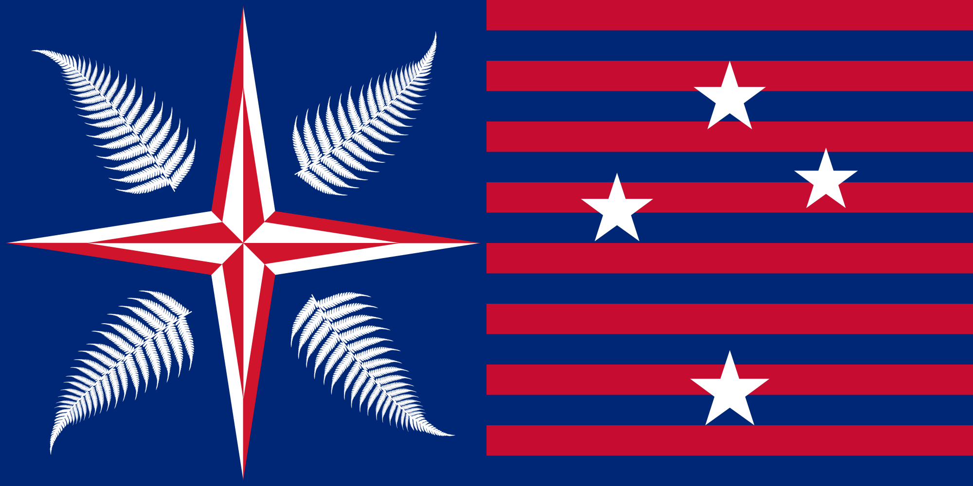 An alternative New Zealand flag design