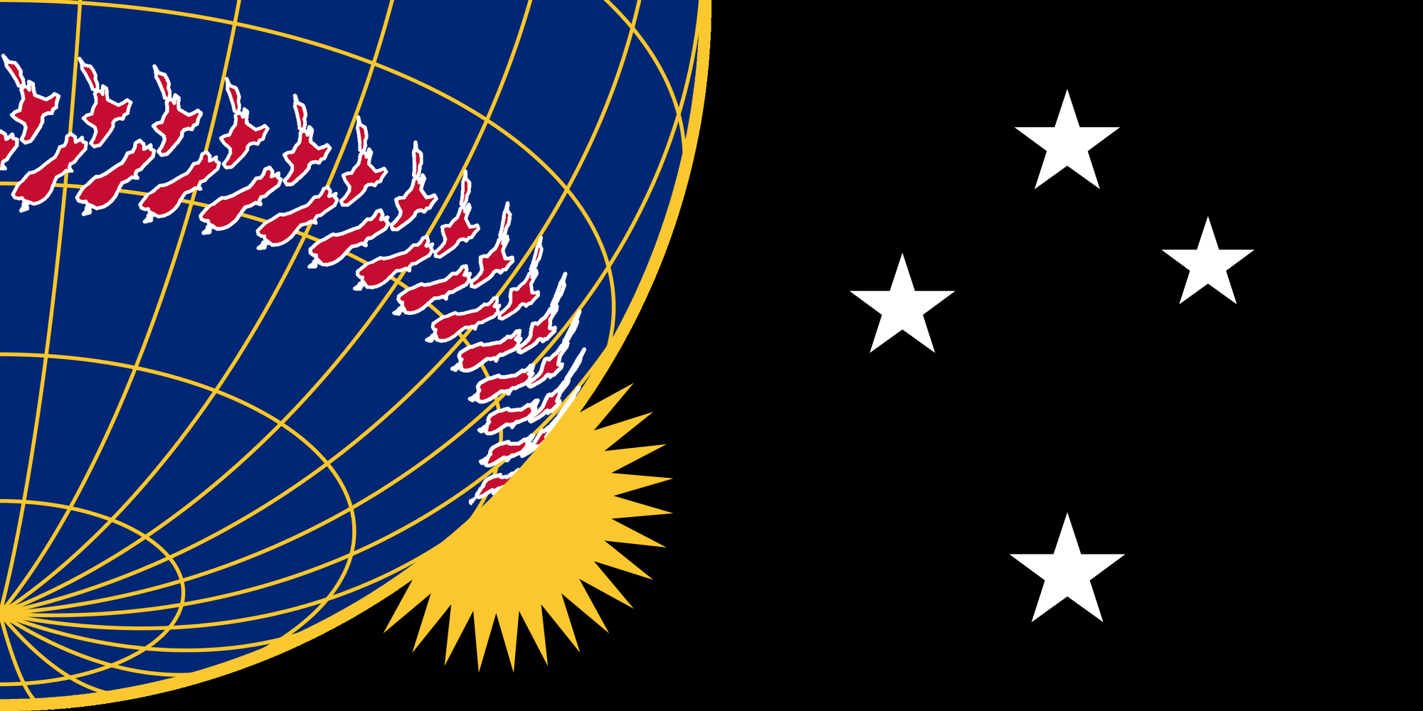 An alternative New Zealand flag design